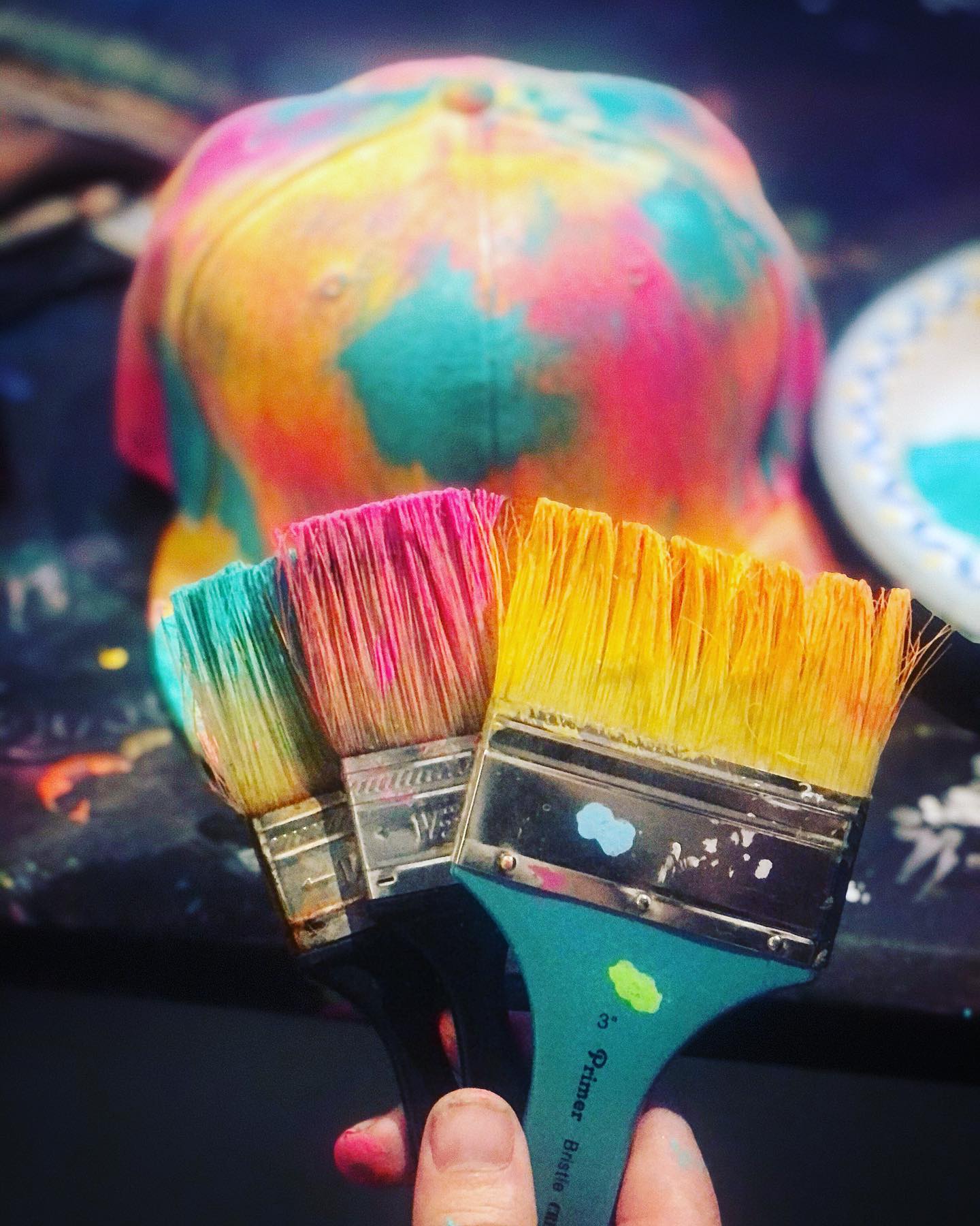 Custom Painted Snapback Hats