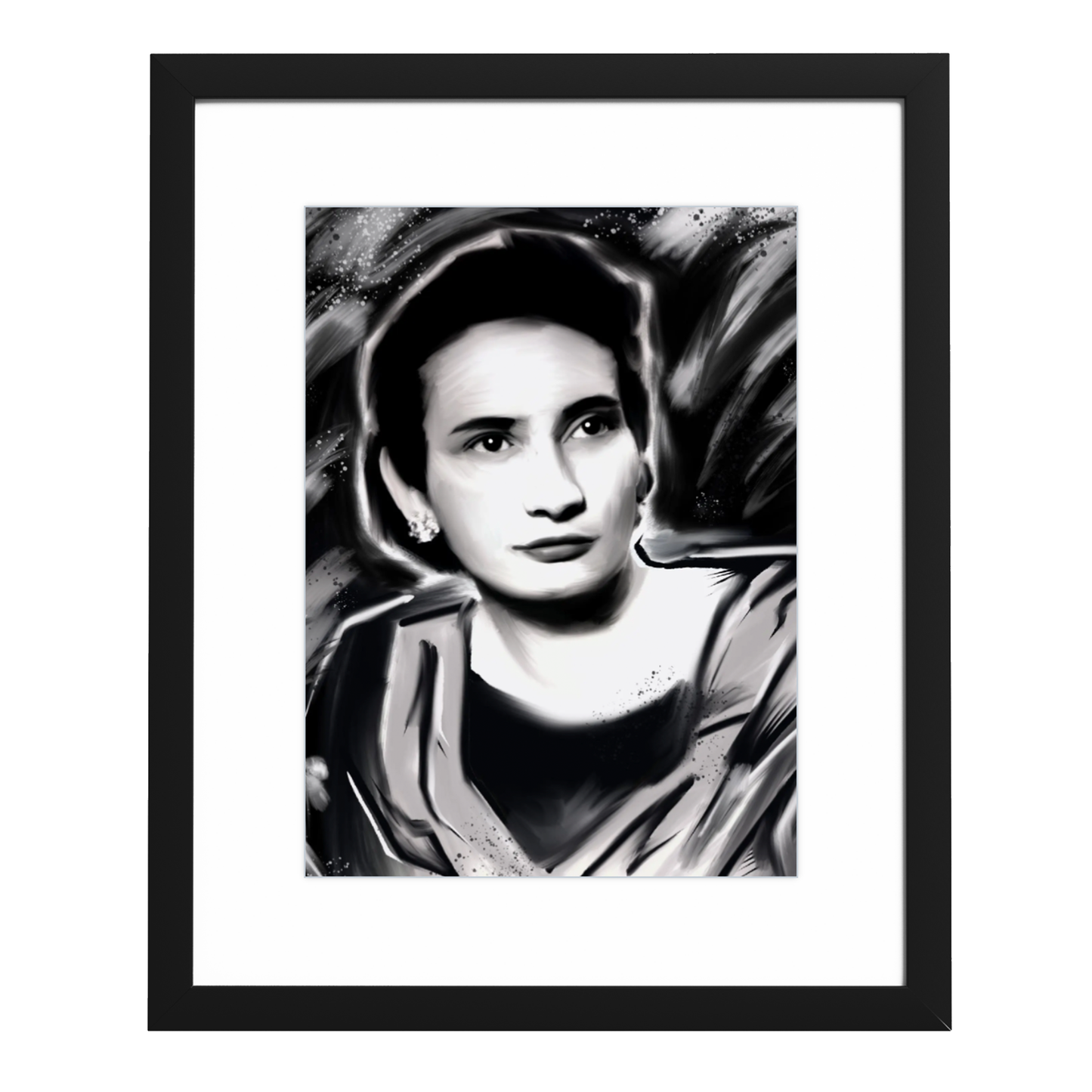Custom Portrait & Framed Print