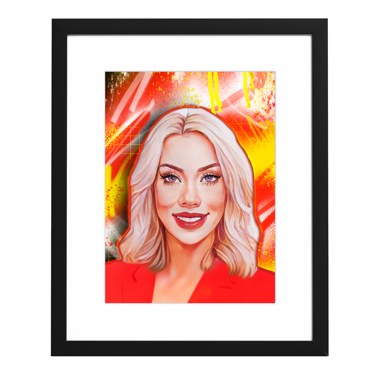 Custom Portrait & Framed Print