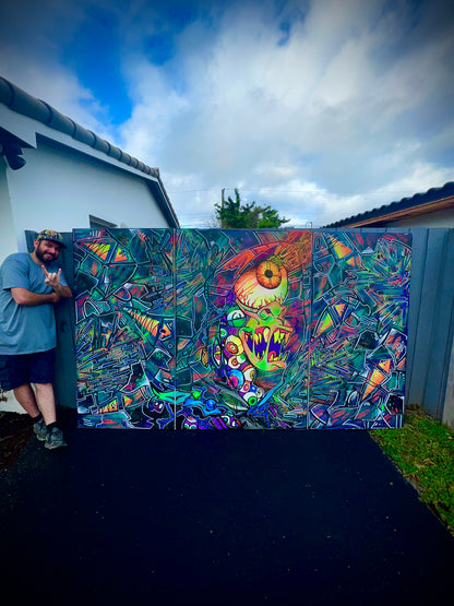 BAYC / MAYC Custom Canvas Painting by Roc Sol