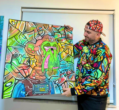 BAYC / MAYC Custom Canvas Painting by Roc Sol