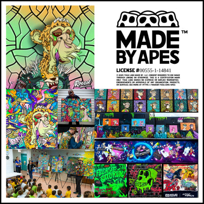 BAYC / MAYC Custom Canvas Painting by Roc Sol