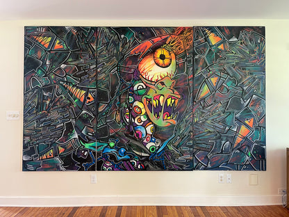 BAYC / MAYC Custom Canvas Painting by Roc Sol