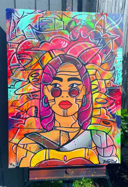 Custom Roc Sol Canvas of your NFT / PFP