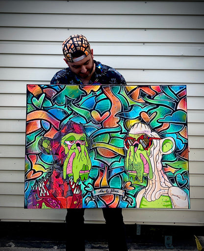 BAYC / MAYC Custom Canvas Painting by Roc Sol