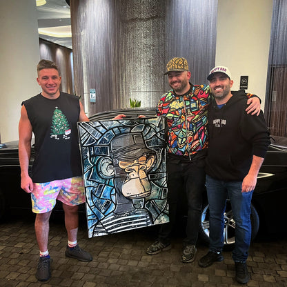 BAYC / MAYC Custom Canvas Painting by Roc Sol