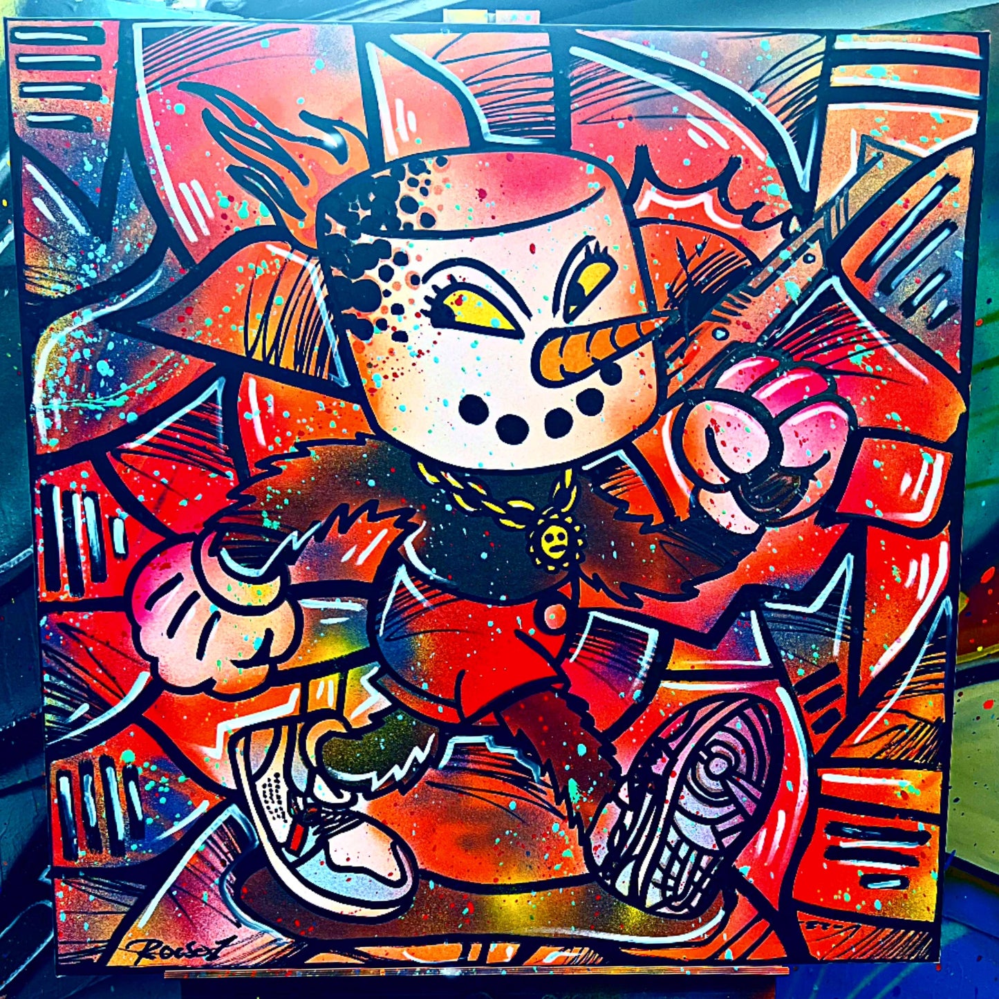 Custom Roc Sol Canvas of your NFT / PFP