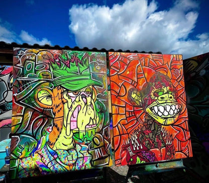 BAYC / MAYC Custom Canvas Painting by Roc Sol
