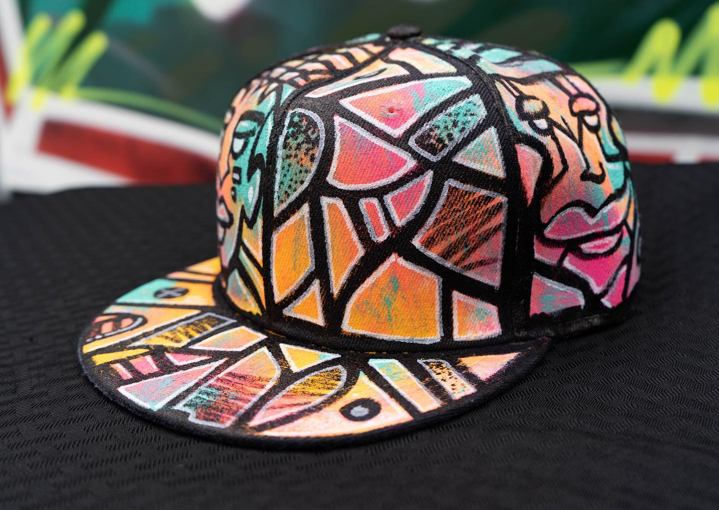 Custom Painted Snapback Hats
