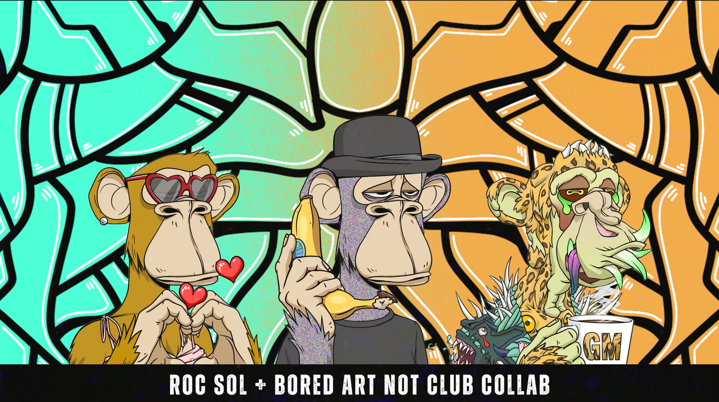 Roc Sol x Bored Art Not Club Collab