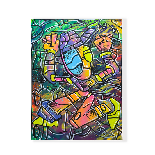 Solbot Spirit Original Canvas