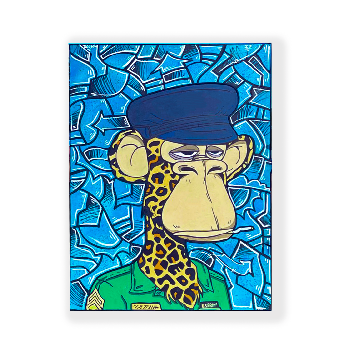 BAYC / MAYC Custom Canvas Painting by Roc Sol