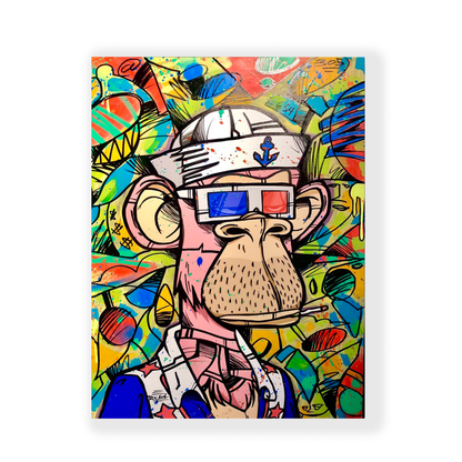 BAYC / MAYC Custom Canvas Painting by Roc Sol