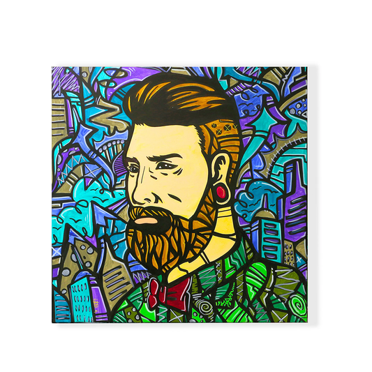 City Boy Original Canvas | Feel Free Collection
