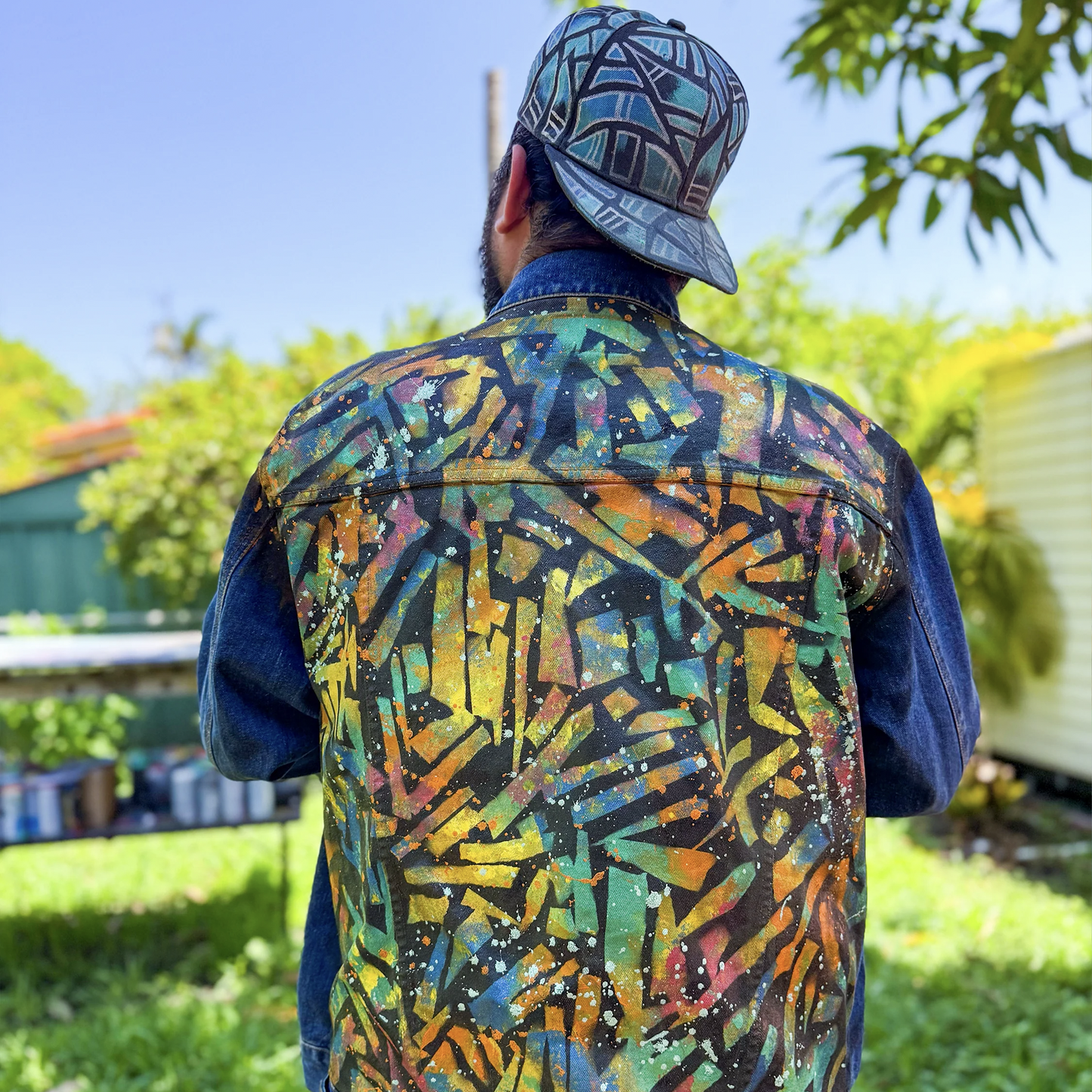 Custom Painted Jacket